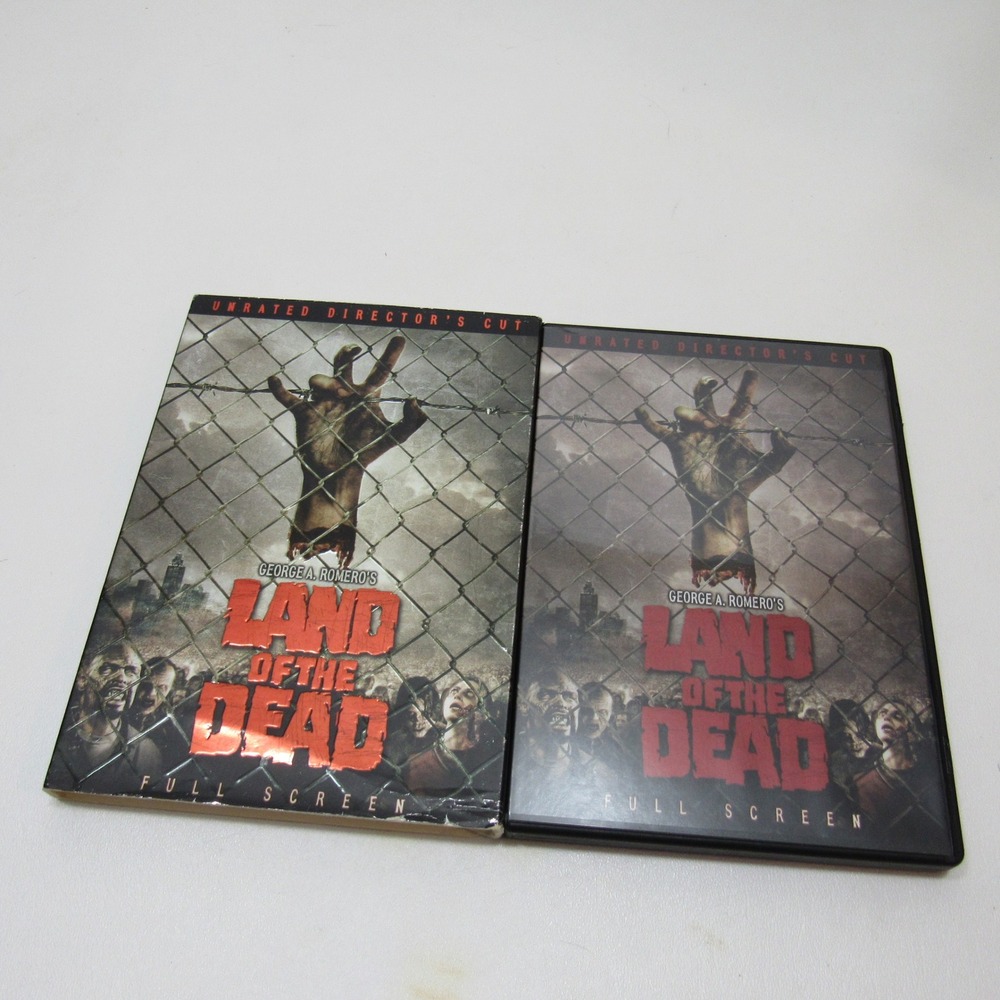 Land‎ of the Dead DVD Unrated Director's Cut George A Romero Full Screen Movie